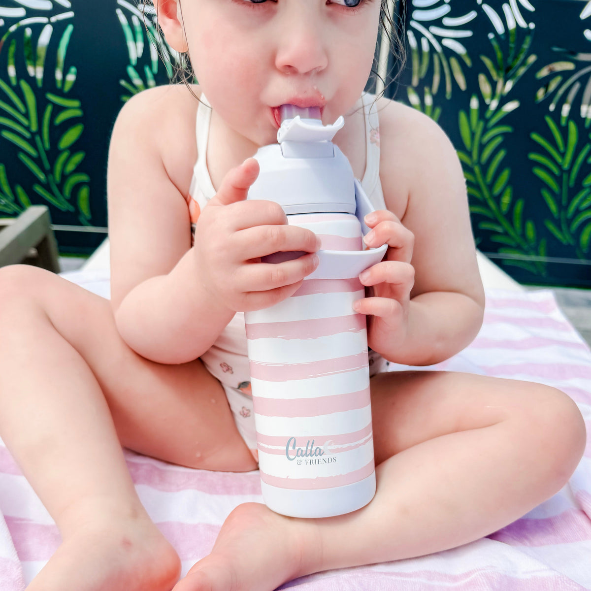 The Kyler Tumbler - Brush Stripes