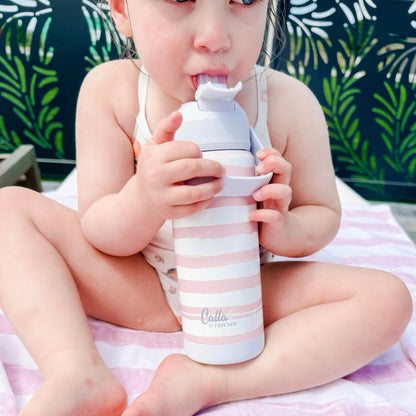 The Kyler Tumbler - Brush Stripes