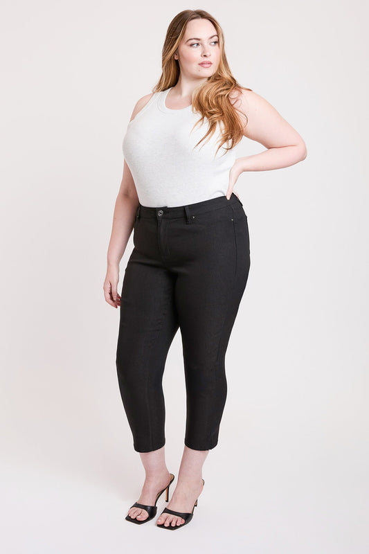 Women's Plus High Rise Hyperstetch Cropped Straight Pants