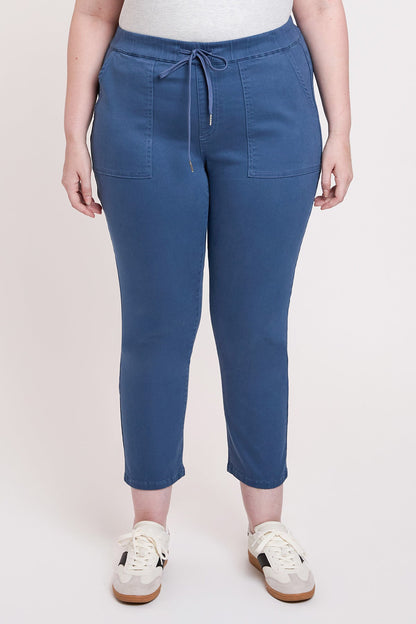Women's Plus High Rise Pull On Straight Leg Jogger