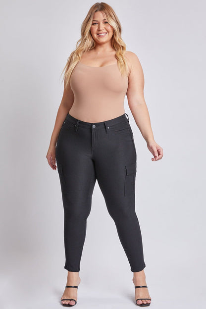 Women's Plus Hyperstretch Skinny Cargo Pants