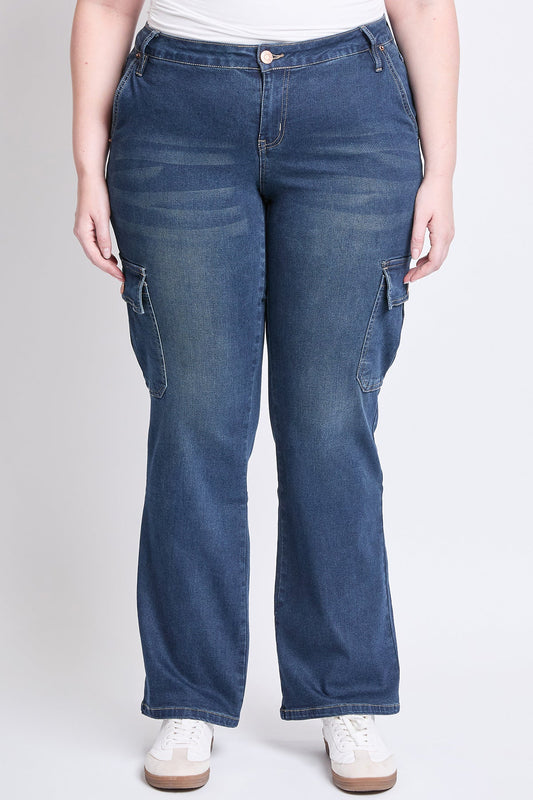 Women's Plus Low Rise Straight Leg Skater Jeans