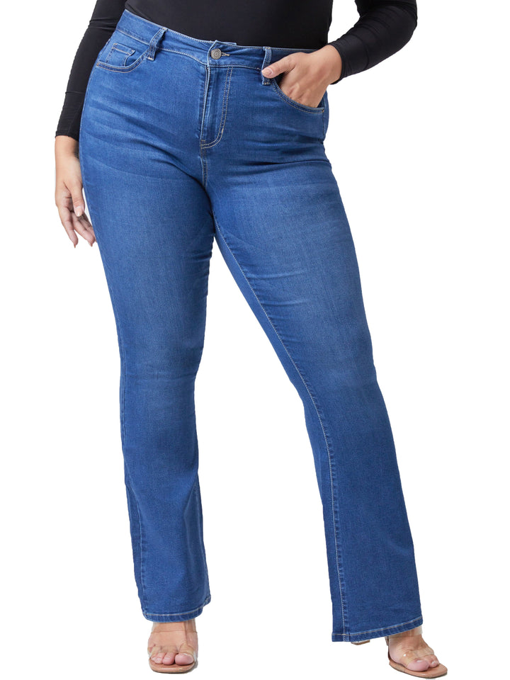 Women's Plus Essential HyperDenim Flare Jeans