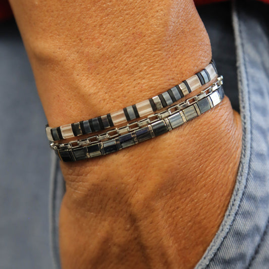 EXTINGUISH - Men's Bracelet Stack of 3