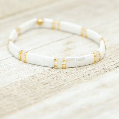 HAPPY PASTELS - Tila Bead Bracelets