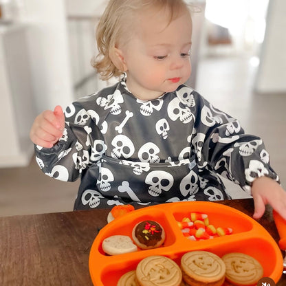 The Grayson Long Sleeve Bib - Skelly