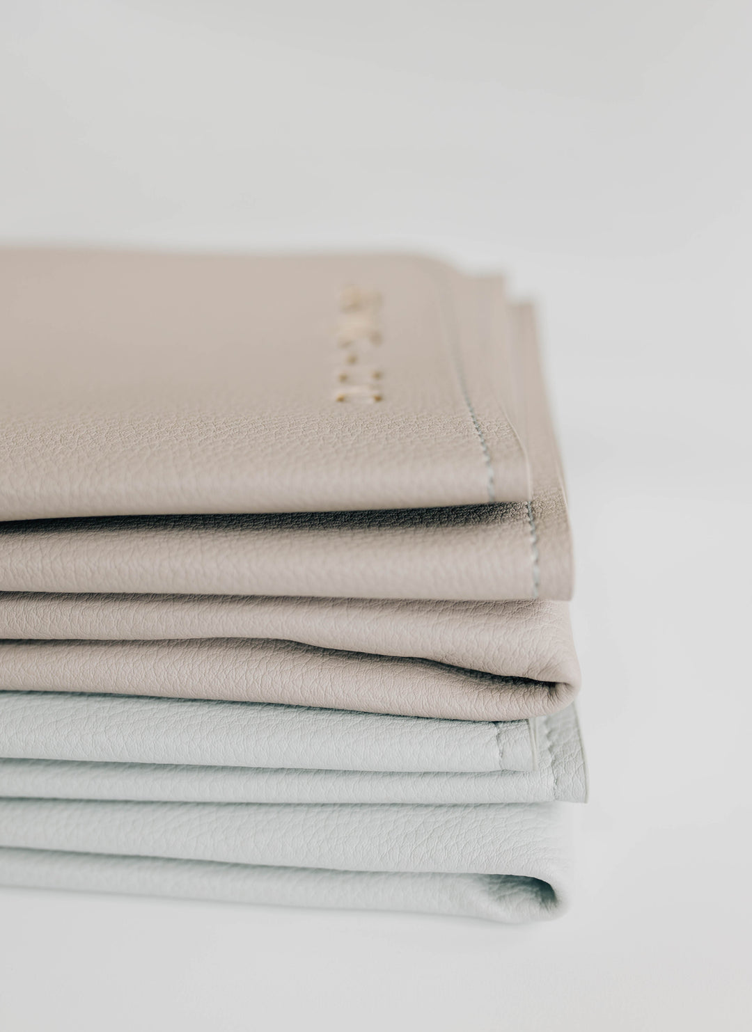 Vegan Leather Changing Mat | Grey
