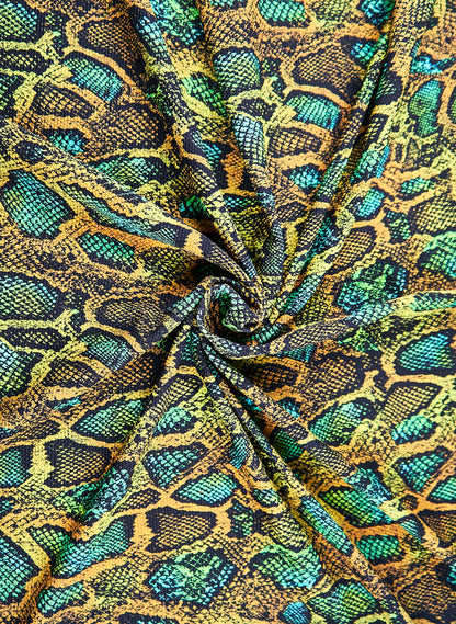 Semi-Brazilian Bikini Bottom - Lavish Leopard | Snake Charmer