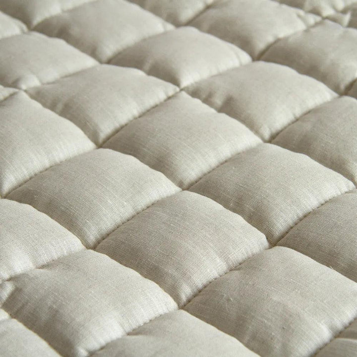 French Linen Baby Playmat - Natural