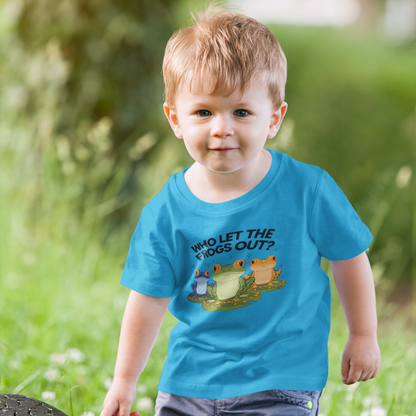 Who Let the Frogs Out Graphic Tee