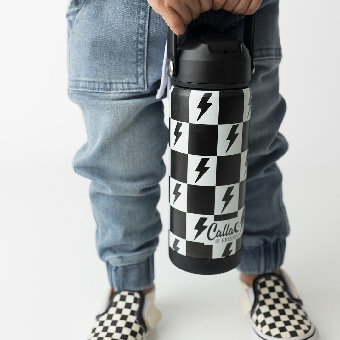 The Kyler Tumbler - Checkered Bolts