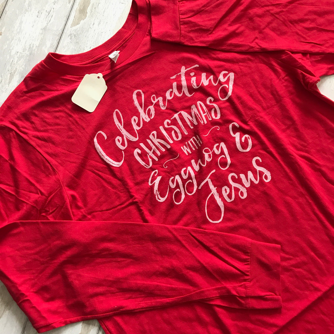"Celebrating Christmas" Long Sleeve Tee