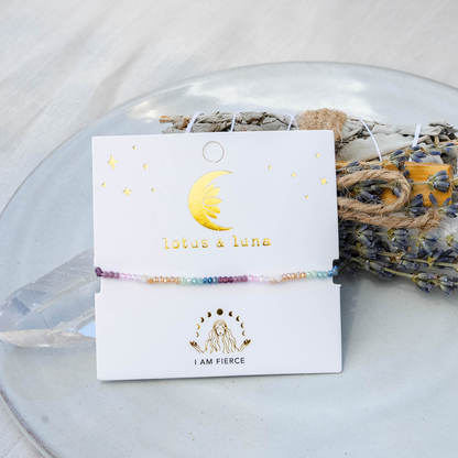 "I Am Fierce" Goddess Bracelet
