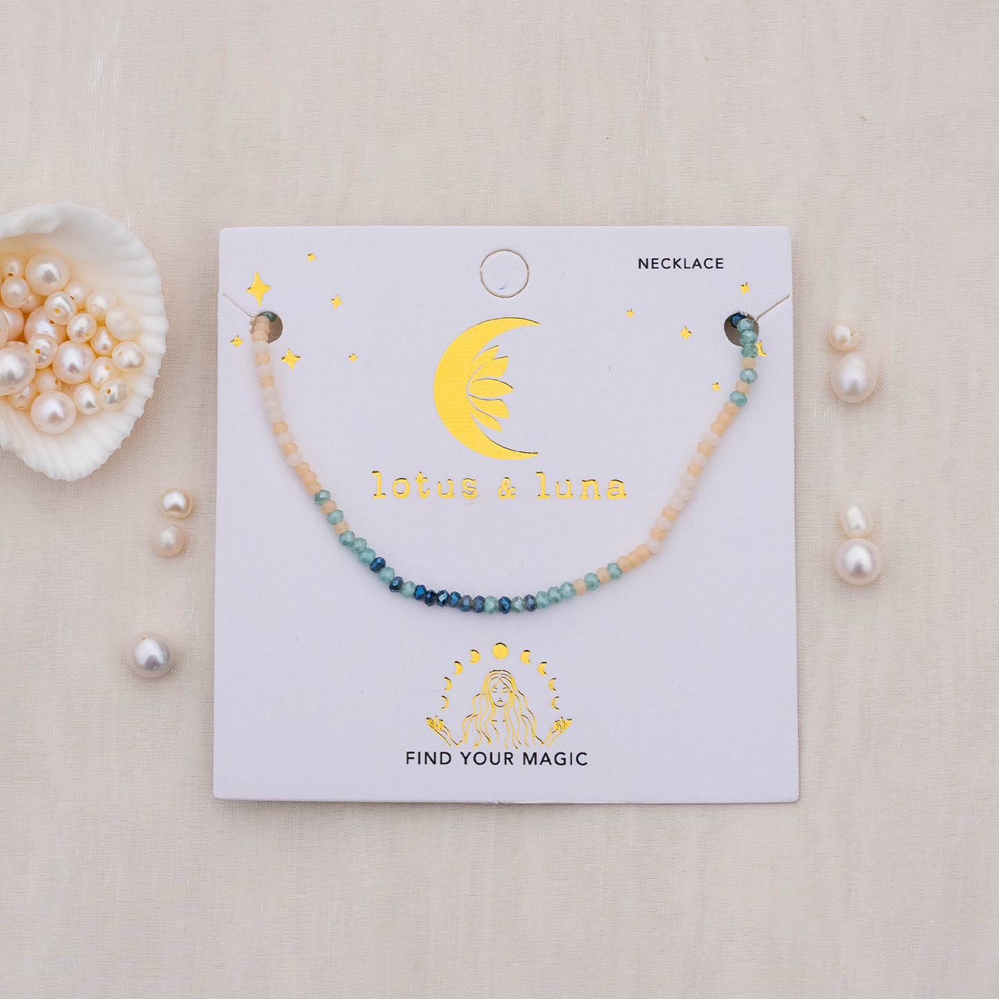 "Find your Magic" Goddess Necklace