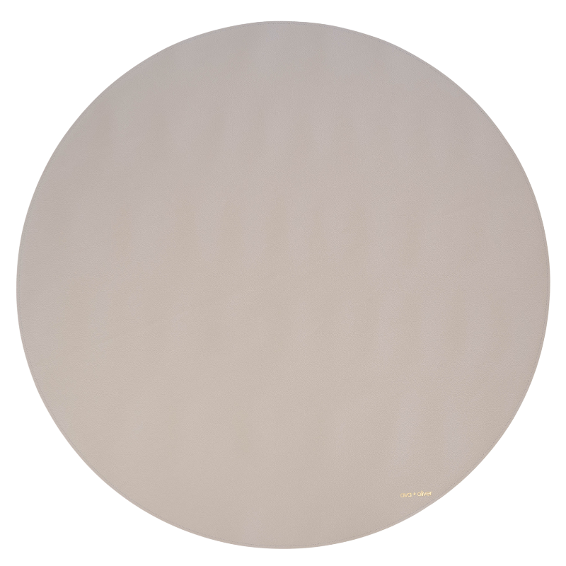 Circle Play Mat | Vegan Leather