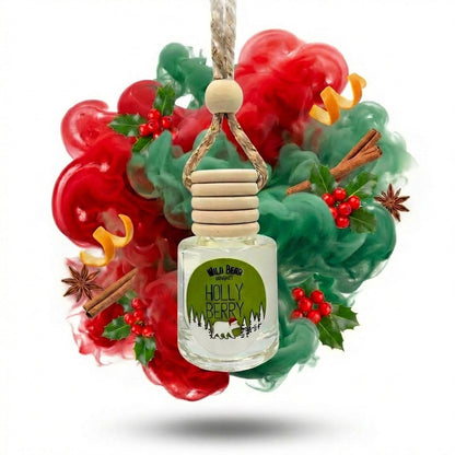 Holly Berry Car Freshener