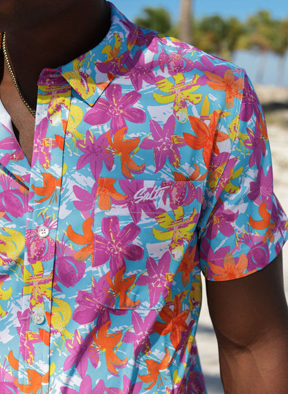 Men's Button Down Shirt | Hot Tropic