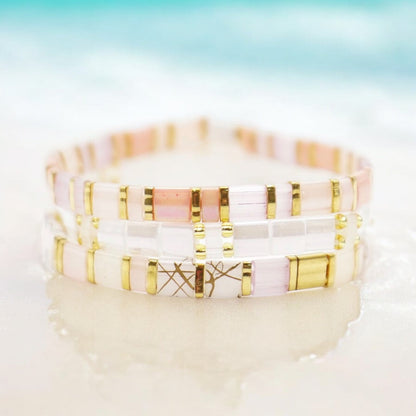 TOTALLY CHIC - Beaded Bracelets - Set of 3