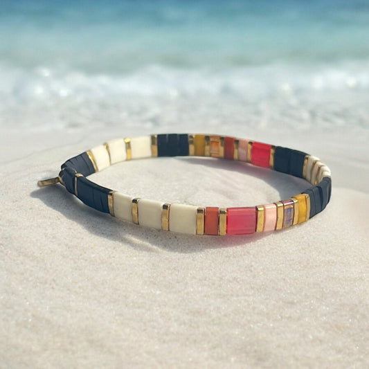 CITY SUNSET - Tila Bead Bracelet | Single