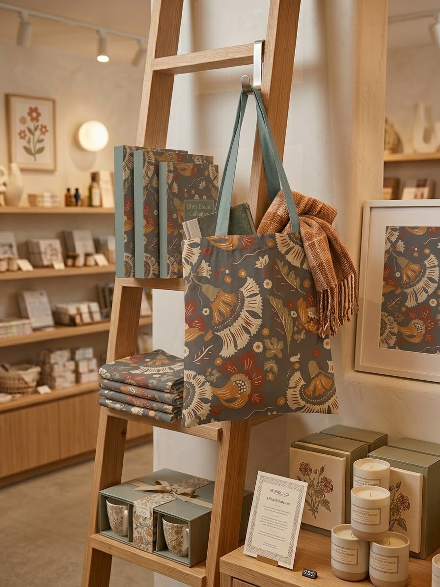 Boho Canvas Tote Bags