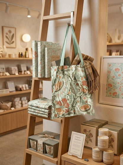 Floral Canvas Tote Bags