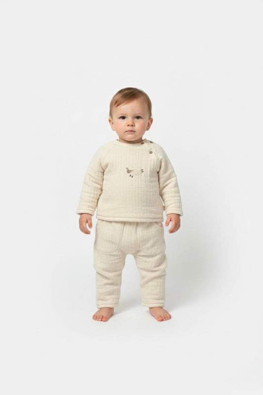Little Lamb Muslin 2-Piece Set