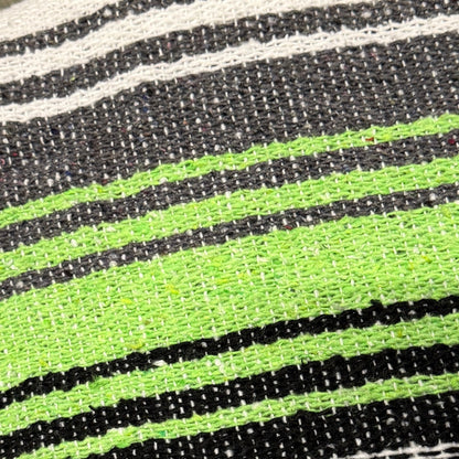 Bright Green Mexican Falsa Blanket