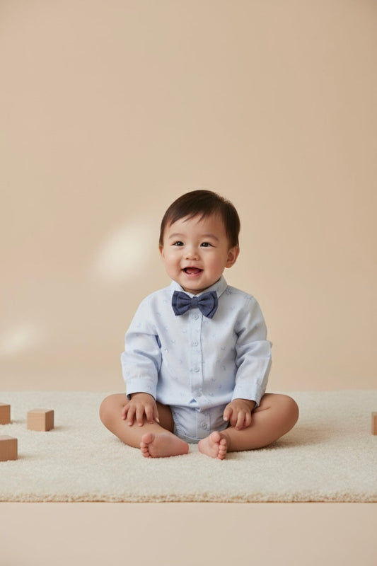 Dapper Bowtie Romper