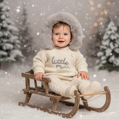 Little Man 3 Piece Knit Set