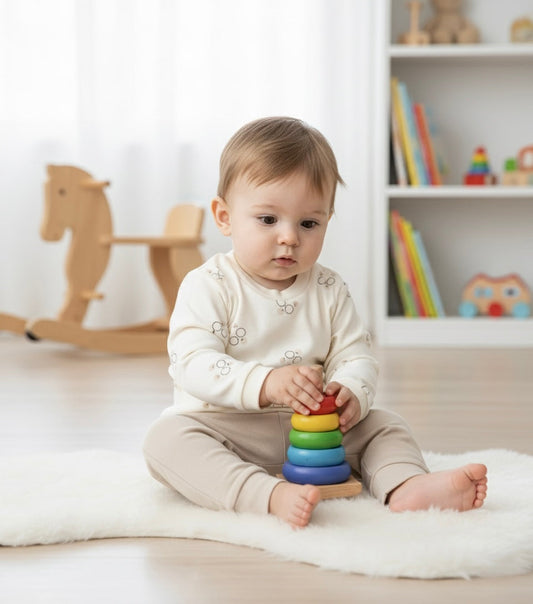 Teddy 2 Pcs Brown Set