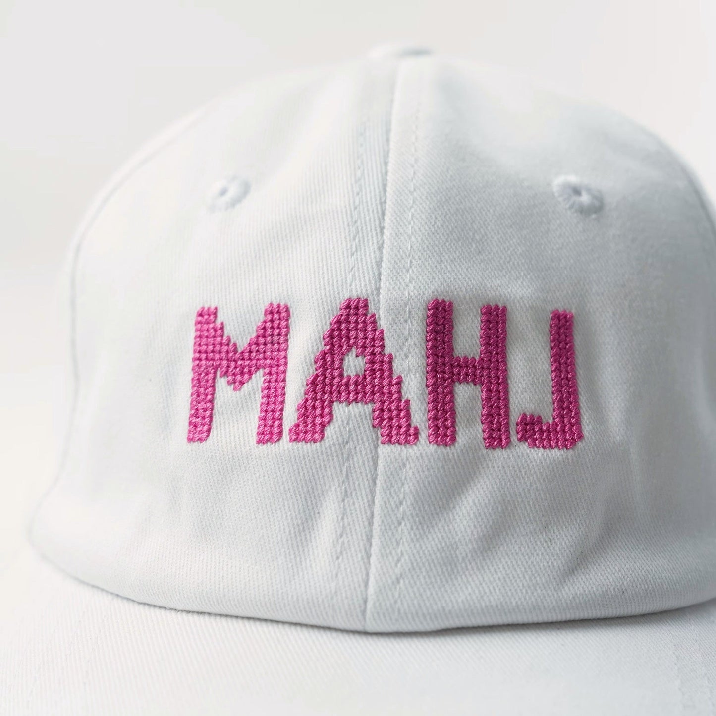 MAHJ Needlepoint Hat