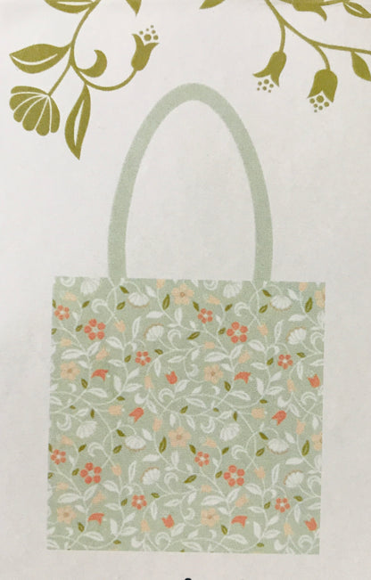 Floral Canvas Tote Bags