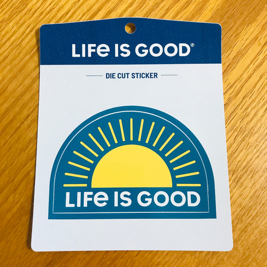 Sunrise Die Cut Sticker