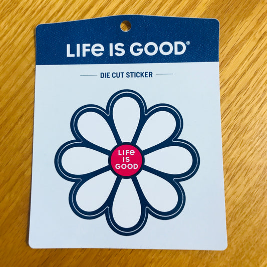 Simple Daisy Die Cut Sticker