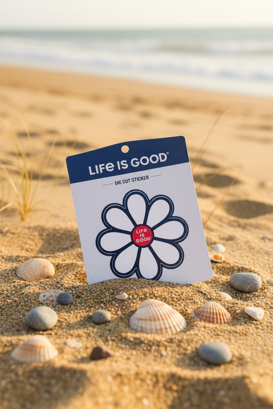 Simple Daisy Die Cut Sticker