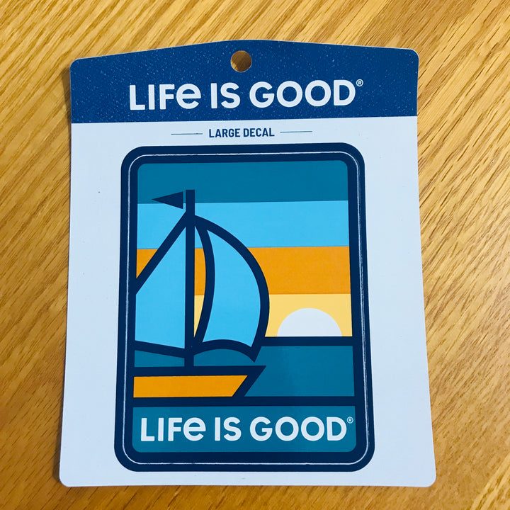 Sunset Sail Decal