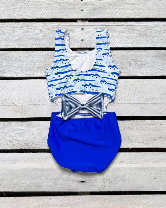 Cute Creature Girl Cutout with Bow
