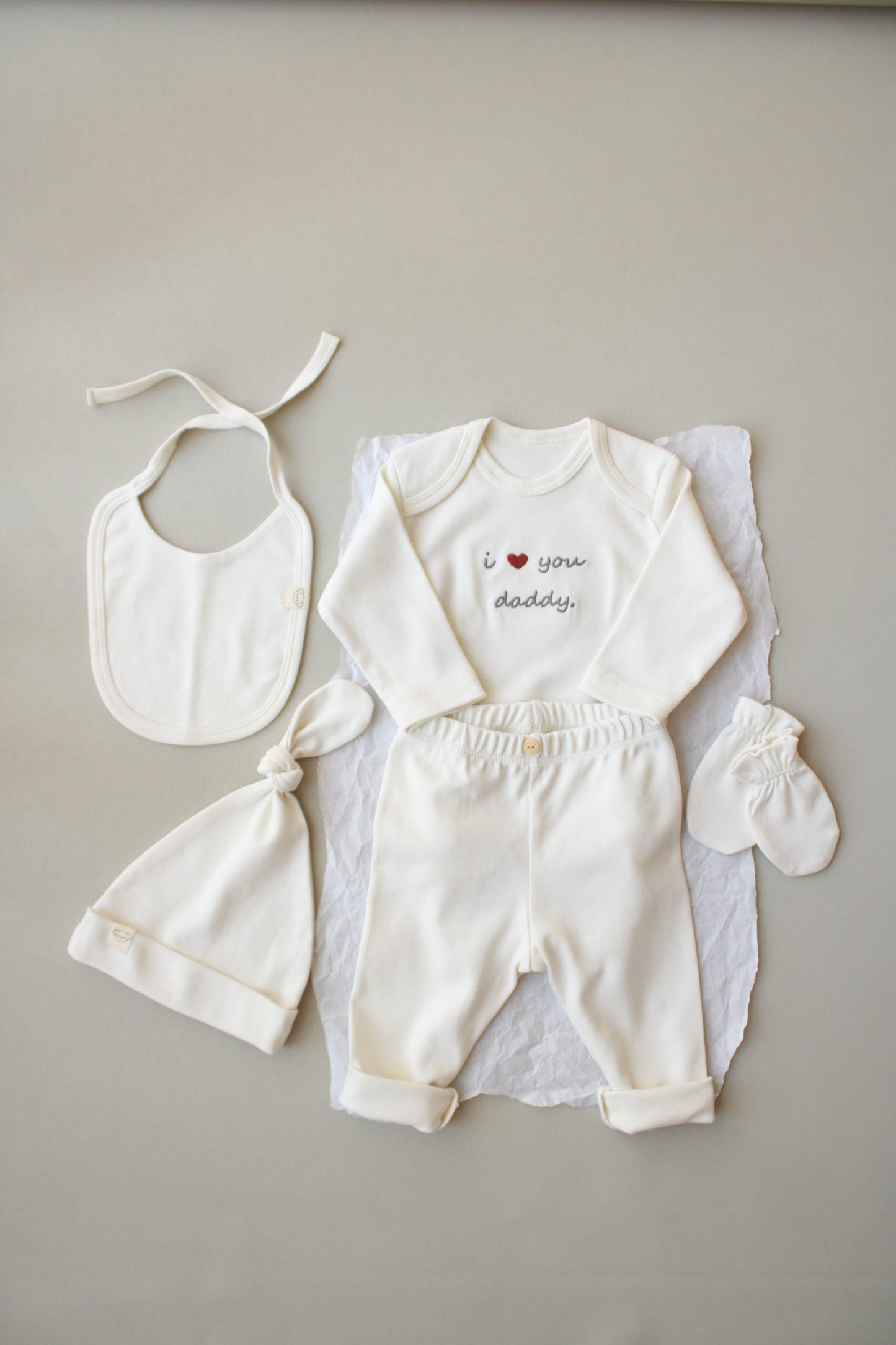 I Love You Daddy Newborn 5 Piece Set