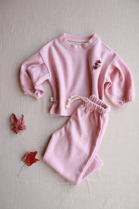Blush Blossom Lounge Set