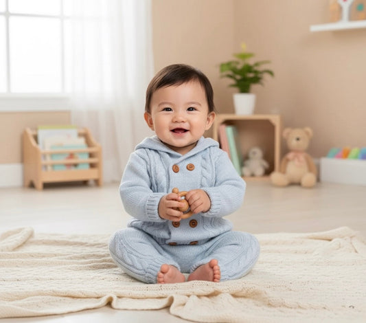 Sebastian 2 Piece Cableknit Set