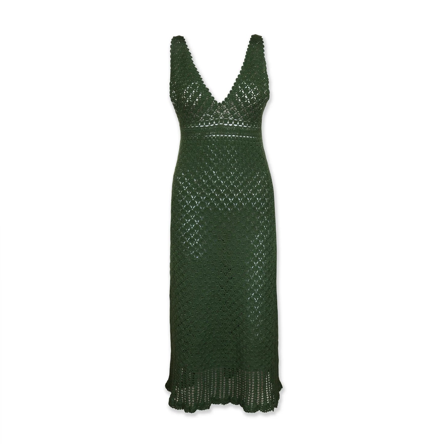 Claudia Crochet Midi Dress  |   Fatigue
