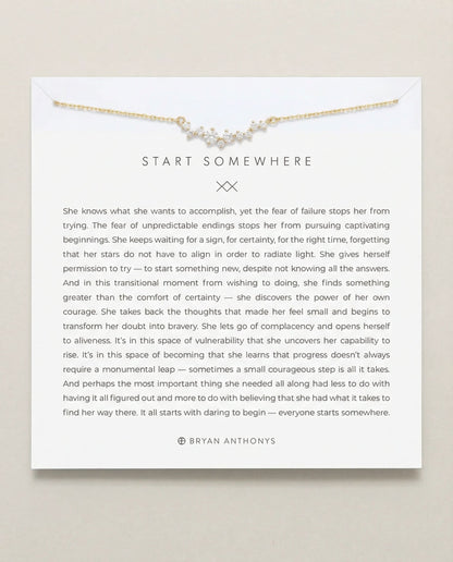 Start Somewhere Necklace