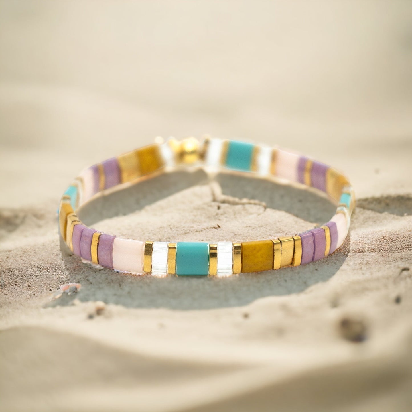 HAPPY PASTELS - Tila Bead Bracelets