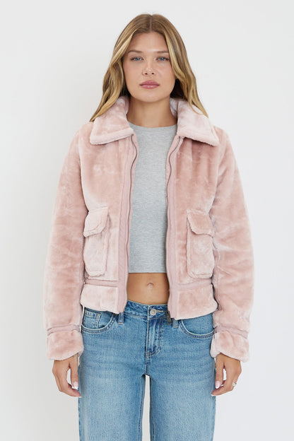 Women's Winter Faux Fur Jacket