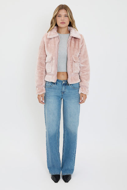 Women's Winter Faux Fur Jacket