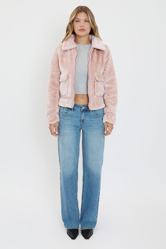 Women's Winter Faux Fur Jacket