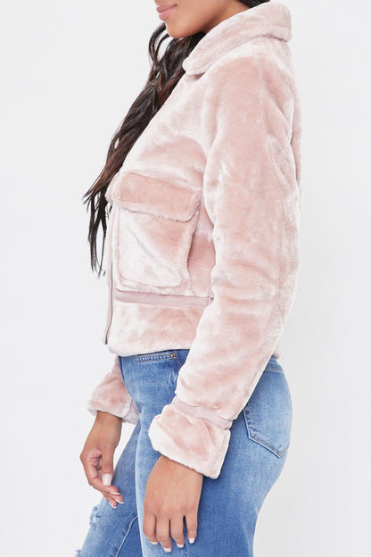 Women's Winter Faux Fur Jacket