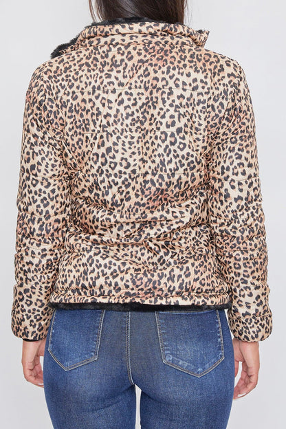 Women's Winter Faux Fur Reversible Jacket