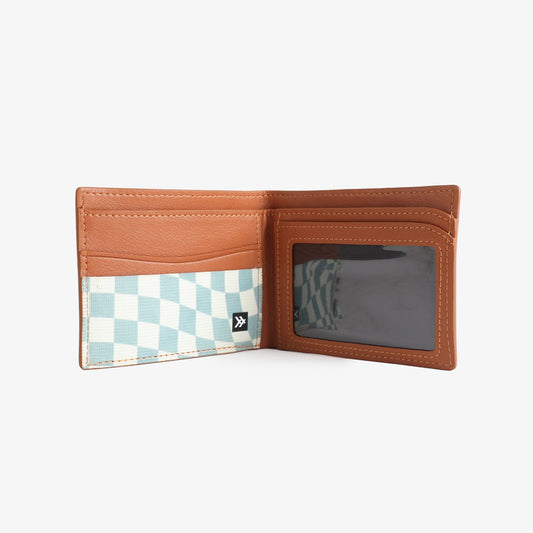 Jupiter Aqua - Vegan Leather Bifold Wallet