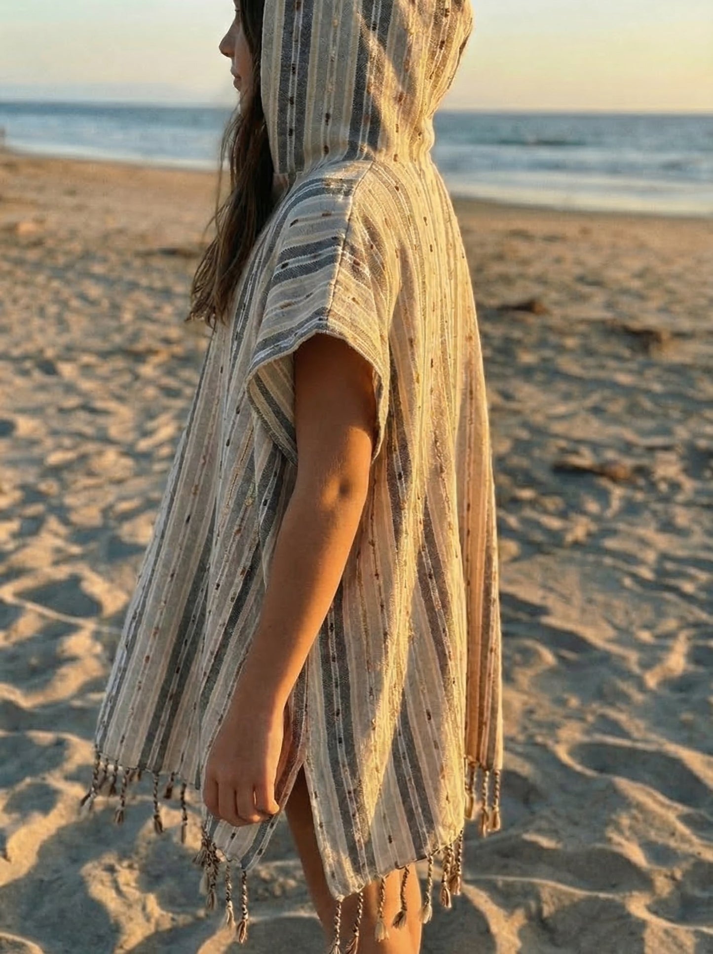 Kids Sun Poncho - 100% Turkish Cotton